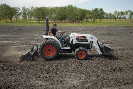 Bobcat 3-point Tillers Provide One-pass Efficiency for Tractors and Toolcat 5610 Image